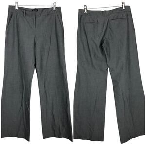 The Limited Cassidy Fit Classic Flare Gray Pants Size 4 Trouser Career Office
